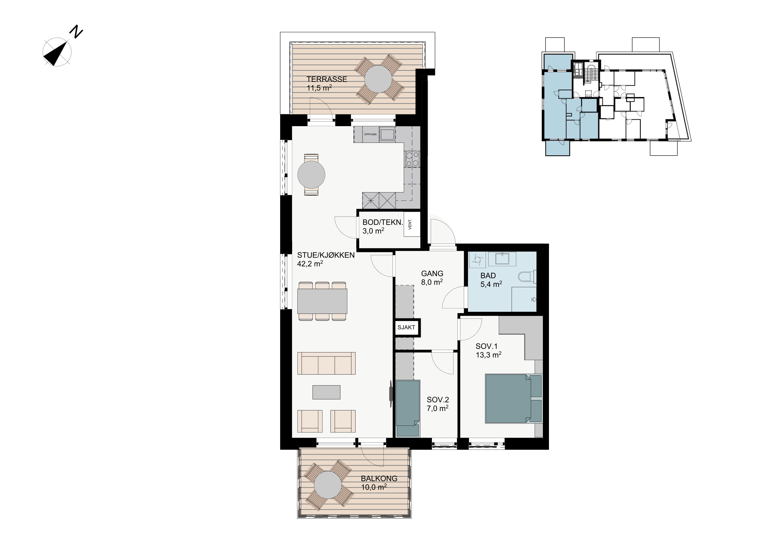T3-H0802 Plantegning